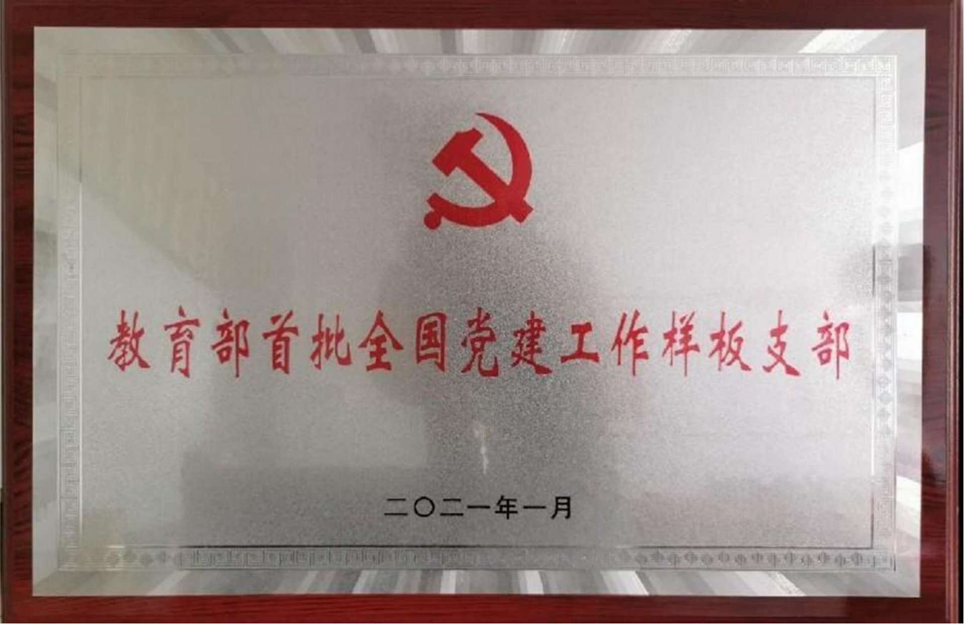 教育部党建工作样板支部